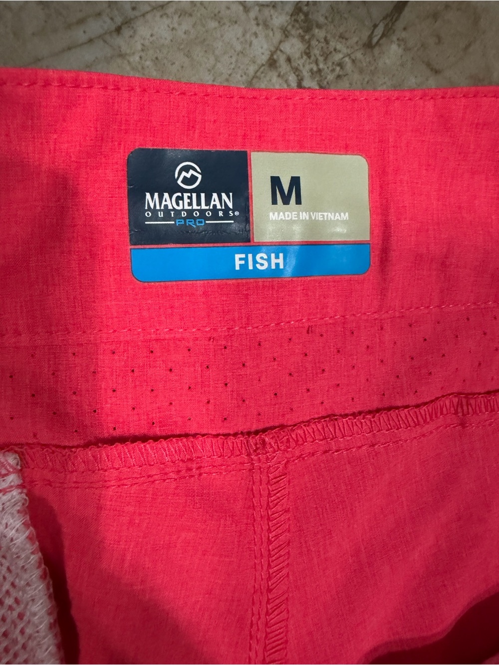 Bundle of 3 Magellan Outdoors Women's Athletic Shorts - Blue, Gray, Pink - Picture 5 of 6